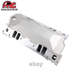 Aluminum Air Gap Intake Manifolds SBC Small Block Chevy For Vortec 305 350 96-02