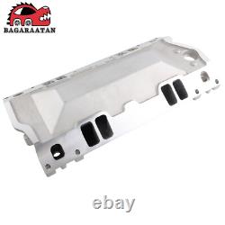 Aluminum Air Gap Intake Manifolds SBC Small Block Chevy For Vortec 305 350 96-02