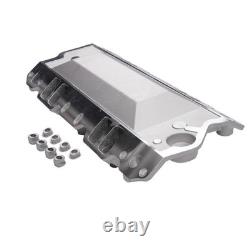 Aluminum Dual Plane Air Gap Intake Manifold 22026 For SBC Chevy 350 Small Block