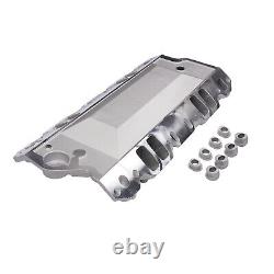 Aluminum Dual Plane Air Gap Intake Manifold 22026 For SBC Chevy 350 Small Block