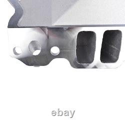 Aluminum Dual Plane Air Gap Intake Manifold 7501 Fits Chevy 55-86 Small Block
