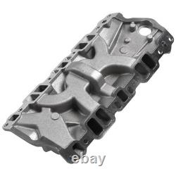 Aluminum Dual Plane Intake Manifold for Chevy 267 283 305 327 350 Small Block