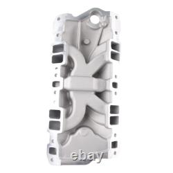 Aluminum Dual Plane Intake Manifold for Small Block Chevy 305 327 383 V8 1955-86