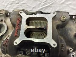 Aluminum Intake SBC Edelbrock 2701 Performer EPS Small Block Chevy Chevrolet