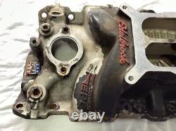 Aluminum Intake SBC Edelbrock 2701 Performer EPS Small Block Chevy Chevrolet