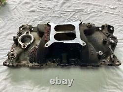 Aluminum Intake SBC Edelbrock 2701 Performer EPS Small Block Chevy Chevrolet