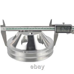 Aluminum Long Water Pump & 2 Groove Pulley Kit For Small Block Chevy SBC 327 350