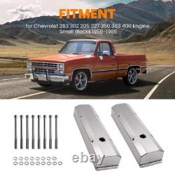 Aluminum Rocker Valve Cover Parts Small Block for Chevy SBC 283 305 327 350 400