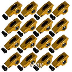 Aluminum Roller Rocker Arms Set 1.5 Ratio 3/8 For SBC Small Block Chevy 327 350