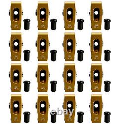 Aluminum Roller Rocker Arms Set 1.5 Ratio 3/8 For SBC Small Block Chevy 327 350