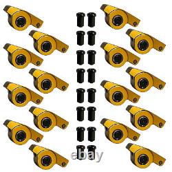 Aluminum Roller Rocker Arms Set 1.5 Ratio 3/8 For SBC Small Block Chevy 327 350