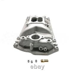 Aluminum SBC Small Block Chevy Vortec Air Gap Intake Manifold 350 1996-up