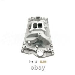 Aluminum SBC Small Block Chevy Vortec Air Gap Intake Manifold 350 1996-up