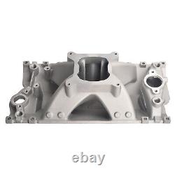 Aluminum Single Plane High Rise Intake Manifold For Small Block Chevy 350 Vortec