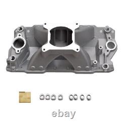Aluminum Single Plane Intake Manifold fits 1957-95 Small Block Chevy SBC 350 400