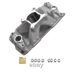 Aluminum Single Plane Intake Manifold fits 1957-95 Small Block Chevy SBC 350 400