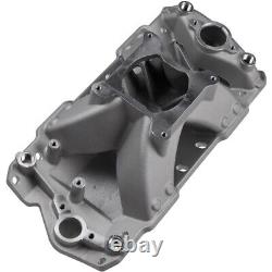 Aluminum Single Plane Intake Manifold for 1957-95 Small Block Chevy SBC 350 400