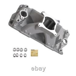 Aluminum Single Plane Intake Manifold for 1957-95 Small Block Chevy SBC 350 400