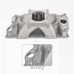 Aluminum Single Plane Intake Manifold for 1957-95 Small Block Chevy SBC 350 400