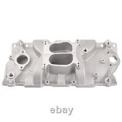 Aluminum Spread Bore Intake Manifold for SBC Small Block Chevy 55-95 305 327 350
