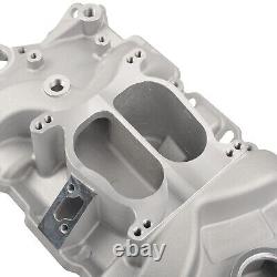 Aluminum Spread Bore Intake Manifold for SBC Small Block Chevy 55-95 305 327 350