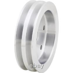 Aluminum Water Pump withUnderdrive Pulleys, fits Small Block Chevy