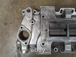 B&M Small Block Chevy Polished Blower Supercharger Intake Manifold 144 154