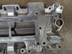 B&M Small Block Chevy Polished Blower Supercharger Intake Manifold 144 154