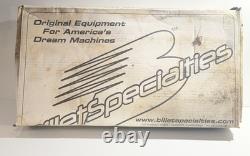 Billet Specialties 95123 Script Short Valve Cover Small Block Chevy Polished AL