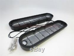 Black Chevy LS1 LS2 LS3 LS6 LS7 Cast Aluminum Valve Covers witho No Coil Mounts