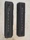 Black Finned Corvette Script Valve Covers For Small Block Chevy Original