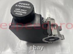 Black SBC Serpentine Pulley Conversion Kit Small Block Chevy 350 P/S A/C ALT SWP