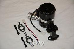 Black Small Block Chevy 305 327 350 400 Electric High Volume Water Pump SBC