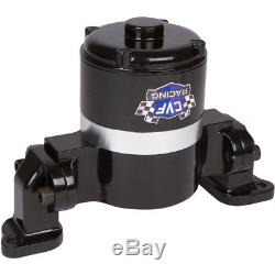 Black Small Block Chevy Electric Water Pump 350 EWP SBC High Volume Flow