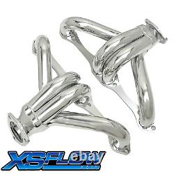 Block Hugger Headers Exhaust Small Block Chevy Hot Ceramic Coated 350 383 400 V8