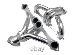 Block Hugger Headers Exhaust Small Block Chevy Hot Ceramic Coated 350 383 400 V8