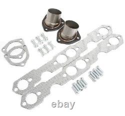 Block Hugger Headers Exhaust Small Block Chevy Hot Ceramic Coated 350 383 400 V8