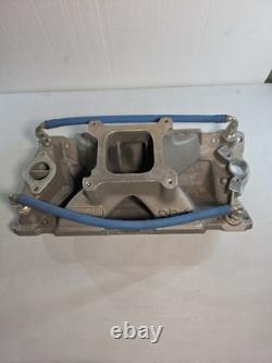 Brodix HV1 Small Block Chevy Intake manifold 1011 HVH NHRA Drag Race Dirt Track