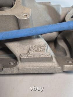 Brodix HV1 Small Block Chevy Intake manifold 1011 HVH NHRA Drag Race Dirt Track