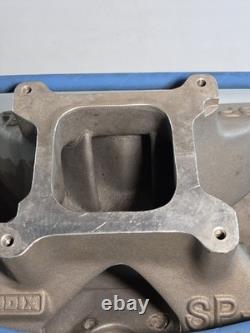 Brodix HV1 Small Block Chevy Intake manifold 1011 HVH NHRA Drag Race Dirt Track