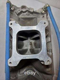 Brodix HV1 Small Block Chevy Intake manifold 1011 HVH NHRA Drag Race Dirt Track