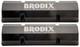 Brodix Sheet Metal Valve Covers Small Block Chevy Black Finish with