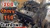 Budget Small Block Chevy 350 Engine Pull And Teardown The Bankrupt 350 Build