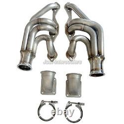 CX Header + Turbo Elbow For 82-92 Chevrolet Camaro Small Block Motor SBC T4