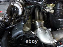 CX Header + Turbo Elbow For 82-92 Chevrolet Camaro Small Block Motor SBC T4