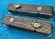 Cal Custom SBC Finned Aluminum Valve Covers 40-2300 Small Block Chevy