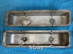Cal Custom SBC Finned Aluminum Valve Covers 40-2300 Small Block Chevy
