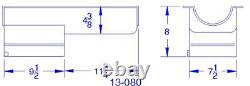 Canton 13-080 Canton 13-080 Oil Pan For Small Block Chevy Bracket Drag Race Pan