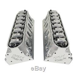 Cbm Motorsports Pro-x Cnc Ported 6 Bolt Ls3 Ls7 Cylinder Heads Jesel Rockers