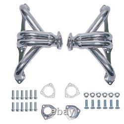 Ceramic Coated-Exhaust Headers For Small Block Chevy Hugger V8 283 305 327 350
